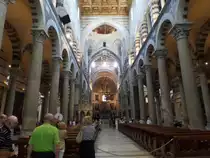 Der Innenraum des Domes in Pisa, Foto am 21.5.2014
