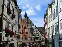 Deutschland, Rheinland-Pfalz, Bernkastel, Burgstrasse, 09.08.2014