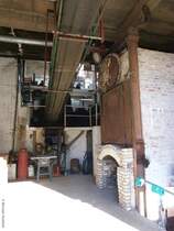 Blick in das Innere einer Zuckermhle als Museum in Calheta (Sdkste Madeira, Mrz 2014)