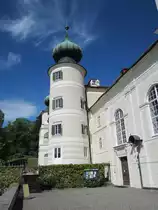 Schloss Artstetten, von 1823 bis 1938 im Besitz des �sterreichisches Kaiserhaus, seit 2003 im Besitz der Anita Hohenberg Stiftung (21.04.2014)