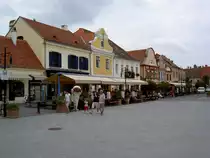 K�szeg, H�user am Vark�r Platz (30.07.2014)