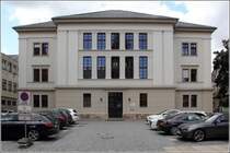 Zwickau. Ehemalige Berufsschule in der Peter-Breuer-Strae.
12.08.2014