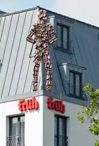 Bierdosen-Skulptur in K�ln - 31.07.2014
