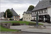 Altenberg. Im Stadtteil Brenstein gibt es einen historischen Marktplatz.
13.08.2014