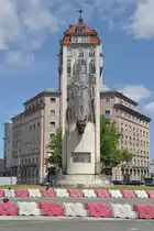 LISBOA (Concelho de Lisboa), 25.04.2014, Pra�a Sa Carneiro im Viertel Areeiro