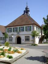 Hassloch, Altes Rathaus, erbaut von 1784 bis 1785 (08.06.2014)