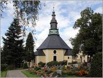 Seiffen. Die achteckige Bergkirche wurde in den Jahren 1776 bis 1779 errichtet.
15.08.2014