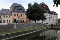 Wolkenstein. Huserzeile am Schlossplatz.
15.08.2014