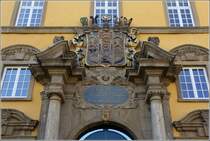 Osnabrck. Wappen ber dem Portal des Schlosses.
10.08.2014