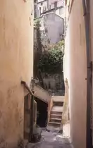 Menton im Juli 1976: Impressionen aus der Altstadt.