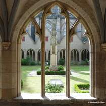 Kreuzgang am Dom St. Viktor in Xanten (Kreis Wesel, NRW, Juli 2013)