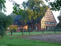 Hof Schulte-Pelkum an der B224/A2, einer der letzten Bauernh�fe auf Gladbecker Gebiet (Ruhrgebiet, NRW, August 2014)