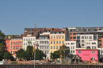 HAMBURG, 04.09.2014, Huserfront in der St. Pauli Hafenstrae