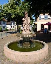 Rust, Brunnen, 1986 eingeweiht, Juli 2014