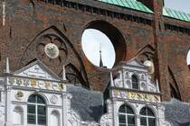 Rathaus von Lbeck - Detailansicht (Mai 2011)