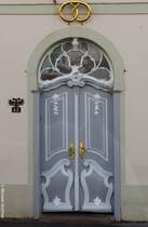 Eingangstr zu einer alten Bckerei in Lbeck (Mai 2011)