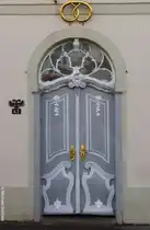 Eingangst�r zu einer alten B�ckerei in L�beck (Mai 2011)