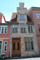 Schmales Haus am Rande der Innenstadt von L�beck (Mai 2011)
