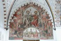 Alte Wandgemlde im  Heilig Geist Spital  in Lbeck (Mai 2011)