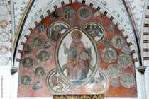 Alte Wandgemlde im  Heilig Geist Spital  in Lbeck (Mai 2011)