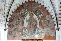 Alte Wandgem�lde im  Heilig Geist Spital  in L�beck (Mai 2011)