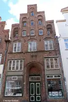 Giebelhaus in der Glockengie�erstra�e im Zentrum von L�beck (Mai 2011)