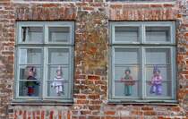 Detailansicht vom Lbecker Theaterfigurenmuseum am Kolk (Mai 2011)