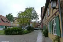 Hof und Geb�ude rund um  Am Johanneskloster  am Nordrand der Altstadt von Stralsund (Mai 2011)