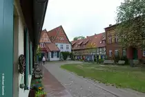 Hof und Geb�ude rund um  Am Johanneskloster  am Nordrand der Altstadt von Stralsund (Mai 2011)