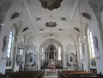 B�hl, Alt�re der Klosterkirche Maria Hilf der Niederbronner Schwestern (01.09.2014)