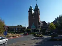 Kath. Herz-Jesu-Kirche in Zweckel (Gladbeck, Kreis Recklinghausen, NRW, Oktober 2014)