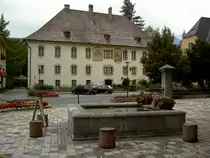 K�tschach, ehemaliges Amtshaus der Herrschaft Pittersberg, heute Pfarrhof (18.09.2014)