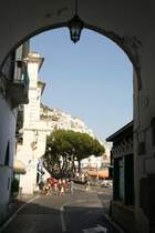 In Amalfi.
