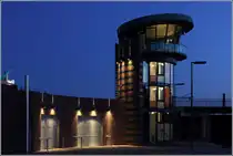 Bremerhaven. Der Schleusenstand der Sportbootschleuse. 24.05.2012