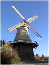 Die Windmhle in Drverden, ein Galeriehollnder, wurde 1857 erbaut. Bereits 1148 wurde ein Windmhle an dieser Stelle urkundlich erwhnt. 01.11.2014