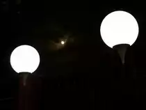 Lichtgrenze Berlin bei Nacht - Liesenstra�e, Berlin Mitte, 7.11.2014