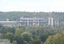 17.8.2014 Schiffshebewerke Niederfinow aus ca. 3km Entfernung