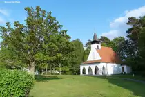 Die Dorfkirche von Baabe wurde 1930 eingeweiht (M�nchgut, R�gen, Mai 2011)