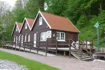 Hafenmeisterei am Hafen von Lohme, einem Ort im Nordosten von R�gen auf der Halbinsel Jasmund (Mai 2011)