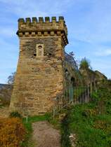 Deutschland, Rheinland-Pfalz, Landkreis Trier-Saarburg, Saarburg, der Belvedere Turm. 22.11.2014