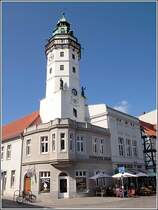 Der Turm am Schwarzen Adler in Salzwedel. Aufnahmedatum: 16.09.2007