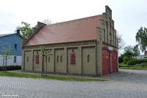 Das alte Feuerwehrhaus von Pugarten (Halbinsel Wittow, Rgen - Mai 2011)