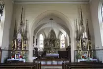 Echsheim, Alt�re der Pfarrkirche Maria Himmelfahrt (28.09.2014)