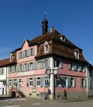 Kappel, Gasthaus  Linde , das heutige Aussehen geht zur�ck auf Umbauten aus dem Jahre 1783, Aug.2014