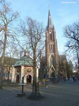 Gnadenkapelle vor Basilika  St. Marien  (Kevelaer, Kreis Kleve, November 2014)