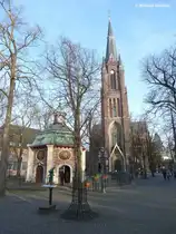 Gnadenkapelle vor Basilika  St. Marien  (Kevelaer, Kreis Kleve, November 2014)