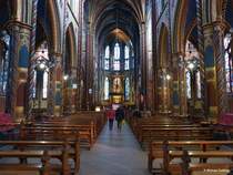 Innenansicht der Basilika  St. Marien  (Kevelaer, Kreis Kleve, November 2014)