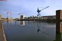 Offenbach am Main
Abendstimmung am Hafenbecken mit Blick in Richtung Innenstadt