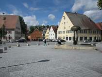 Marktplatz von Herrieden (16.06.2013)