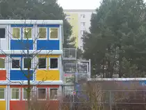 Flchtlingsheim und Plattenbau: Das Allendeviertel in Kpenick nahe dem Groen Mggelsee ist beschaulich, nicht alle nehmen die Pflicht zur Hilfe auf die leichte Schulter. 18.12.2014